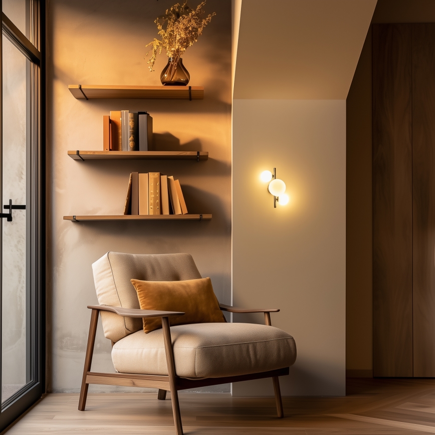 Brilagi - Світлодіодний настінний світильник MILLA 3xG9/3W/230V глянцевий хром/білий