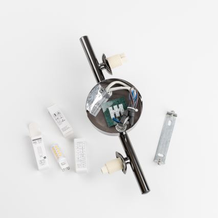 Brilagi - Світлодіодний настінний світильник MILLA 3xG9/3W/230V глянцевий хром/білий