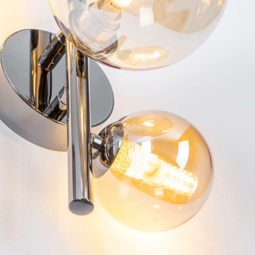 Brilagi - Світлодіодний настінний світильник MILLA 3xG9/3W/230V глянцевий хром/золотий