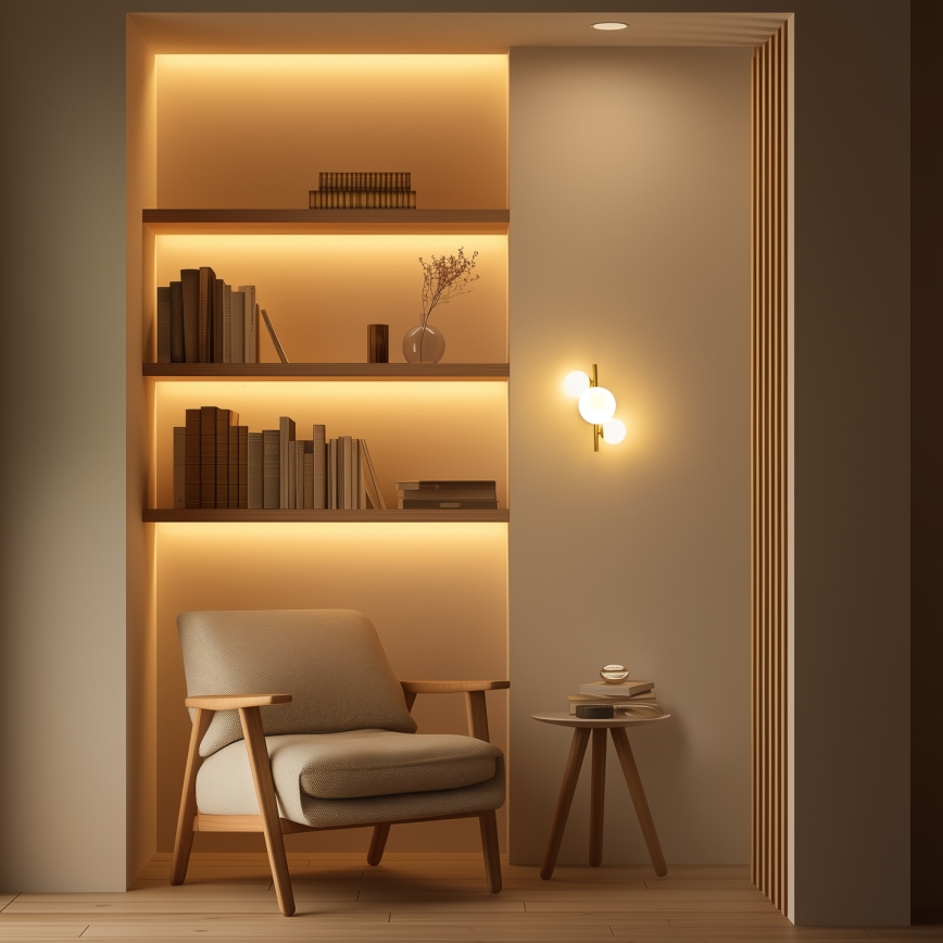 Brilagi - Світлодіодний настінний світильник MILLA 3xG9/3W/230V золотий/білий