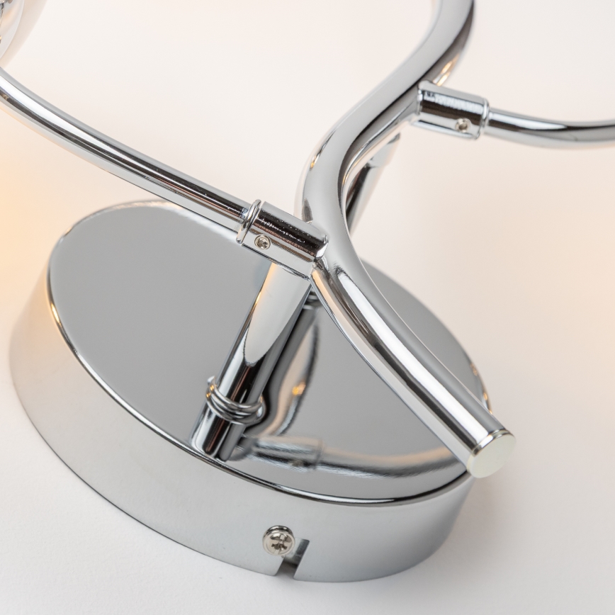 Brilagi - Світлодіодний настінний світильник MISTEL 3xG9/3W/230V глянцевий хром/димчастий