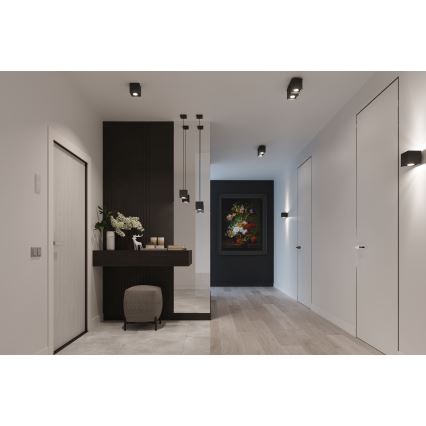 Brilagi -  Світлодіодний настінний точковий світильник MURO 1xG9/4W/230V чорний