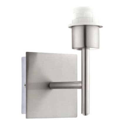 BRILAGI - Світлодіодний настінний світильник NUBILA 1xE27/60W/230V матовий хром/сірий