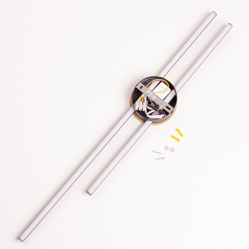 Brilagi - Світлодіодний настінний світильник WOODY COLLINE LED/15W/230V 80 см дуб