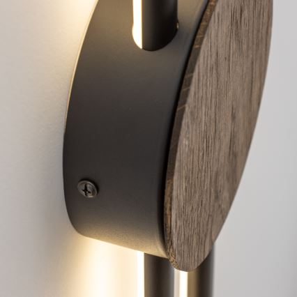 Brilagi - Світлодіодний настінний світильник WOODY COLLINE LED/15W/230V 80 см дуб