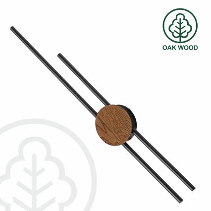 Brilagi - Світлодіодний настінний світильник WOODY COLLINE LED/15W/230V 80 см дуб вишня
