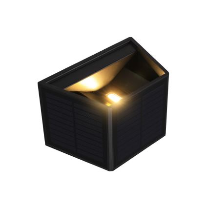 Brilagi - Світлодіодний настінний світильник з датчиком на сонячній батареї SOLAR CUBE LED/2W/3,2V 1300 mAh IP54