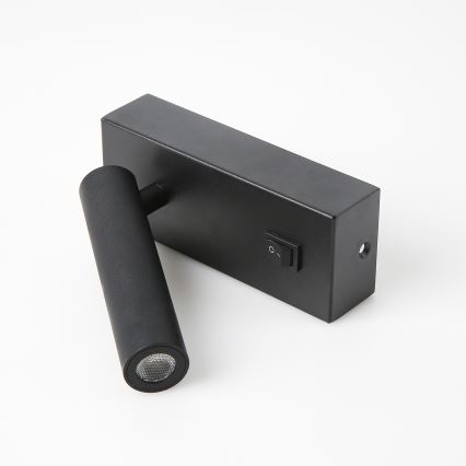 Brilagi - Світлодіодний настінний точковий світильник MAYA LED/3W/230V 4000K чорний