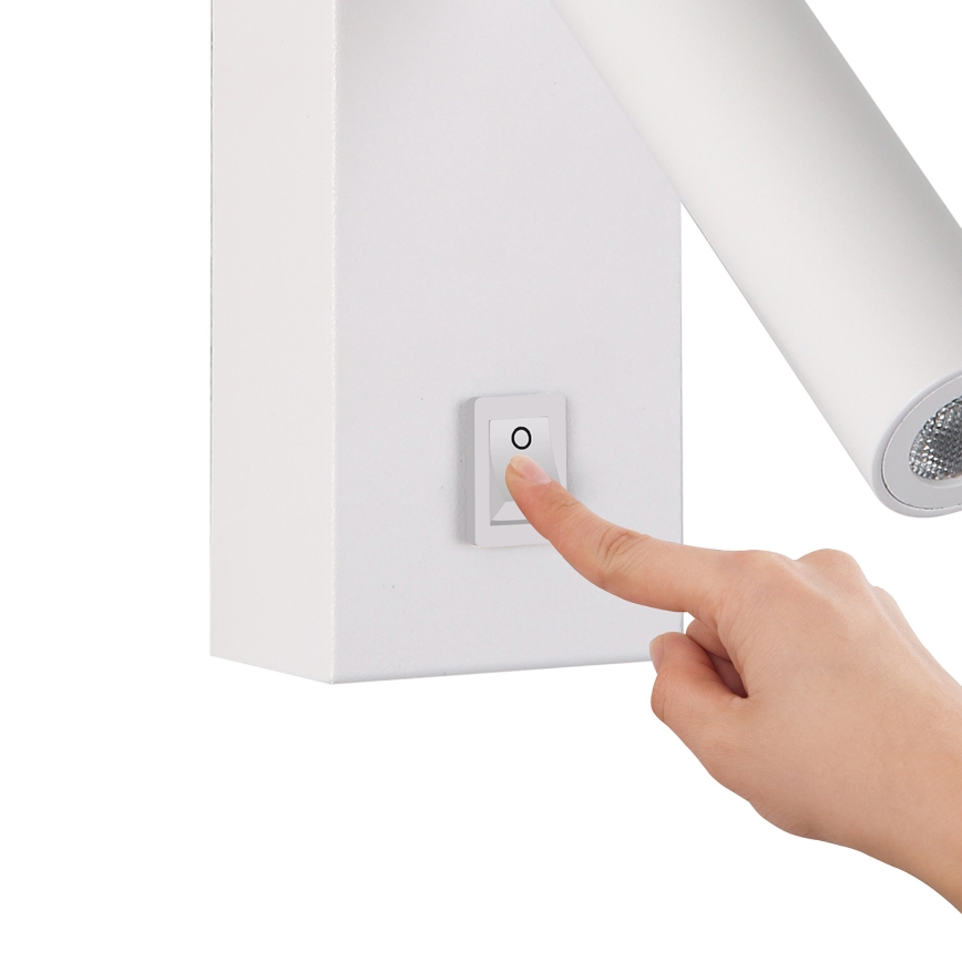 Brilagi - Світлодіодний настінний точковий світильник MAYA LED/3W/230V 4000K білий
