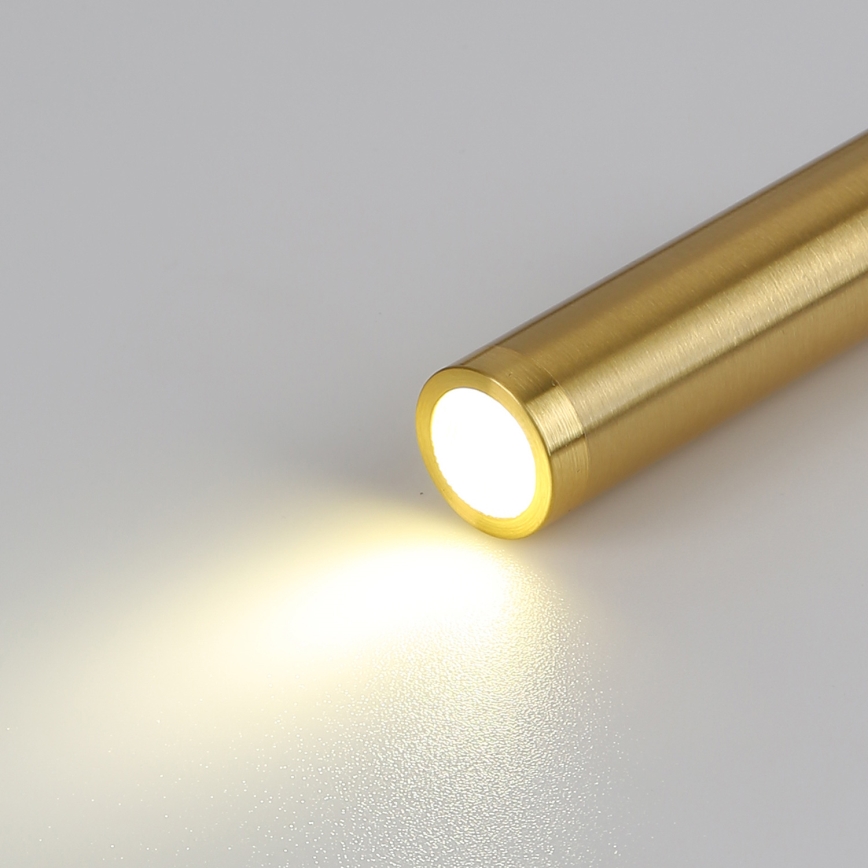 Brilagi - Світлодіодний настінний точковий світильник MAYA LED/3W/230V 4000K чорний/золотий
