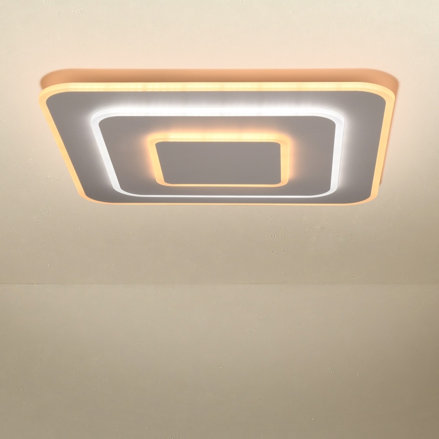 Brilagi - Світлодіодний регульований стельовий світильник MODERN LED/72W/230V 2700-6500K 46,6x46,6 см + дистанційне керування
