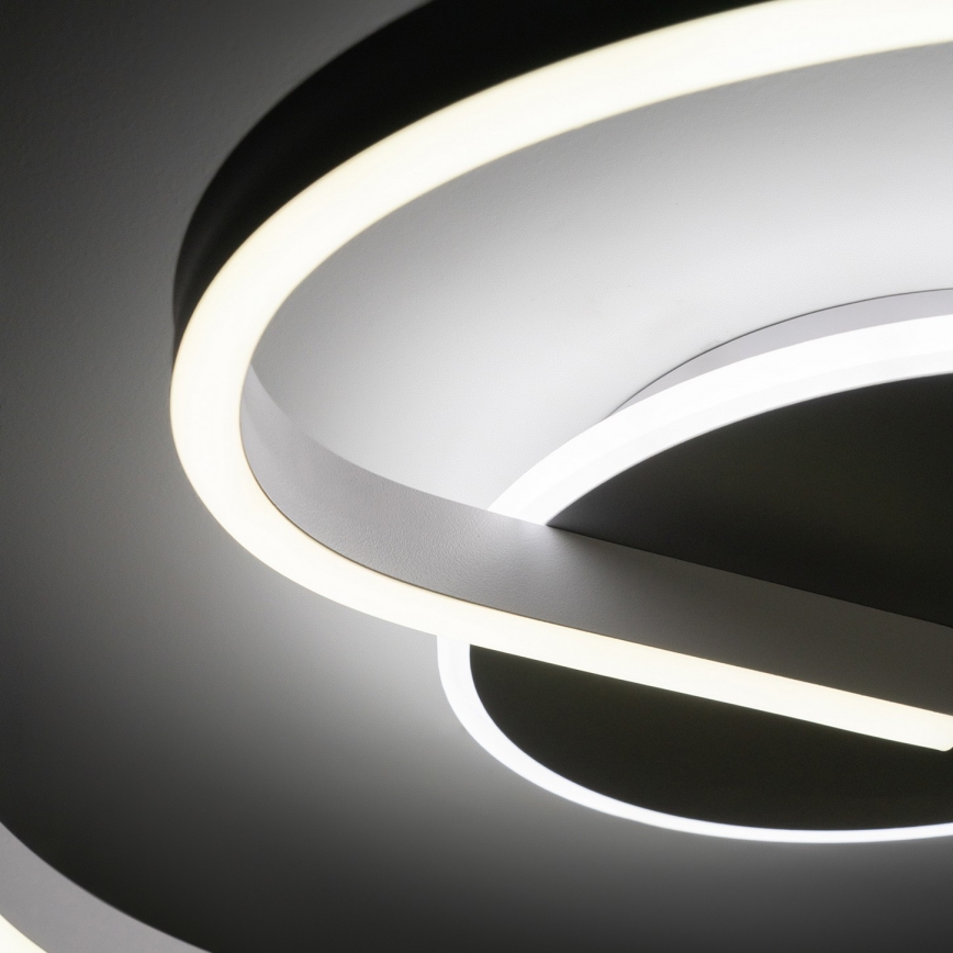 Brilagi - Стельовий світильник SPIRAL LED/56W/230V з регульованою яскравістю, діам. 50 см, 3000/4000/6000K + пульт дистанційного керування