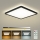 Brilagi - Світлодіодний регульований стельовий світильник ULTRA SLIM LED/18W/230V 2700-6500K 30x30 см чорний + дистанційне керування
