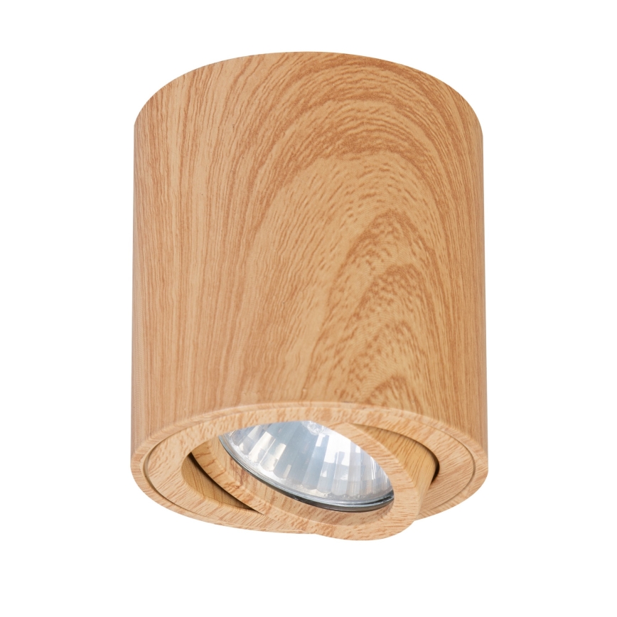 BRILAGI - LED RGBW точковий світильник MIA з регулюванням яскравості 1xGU10/4,8W/230V 3000K 84x80 mm коричневий + пульт дистанційного керування