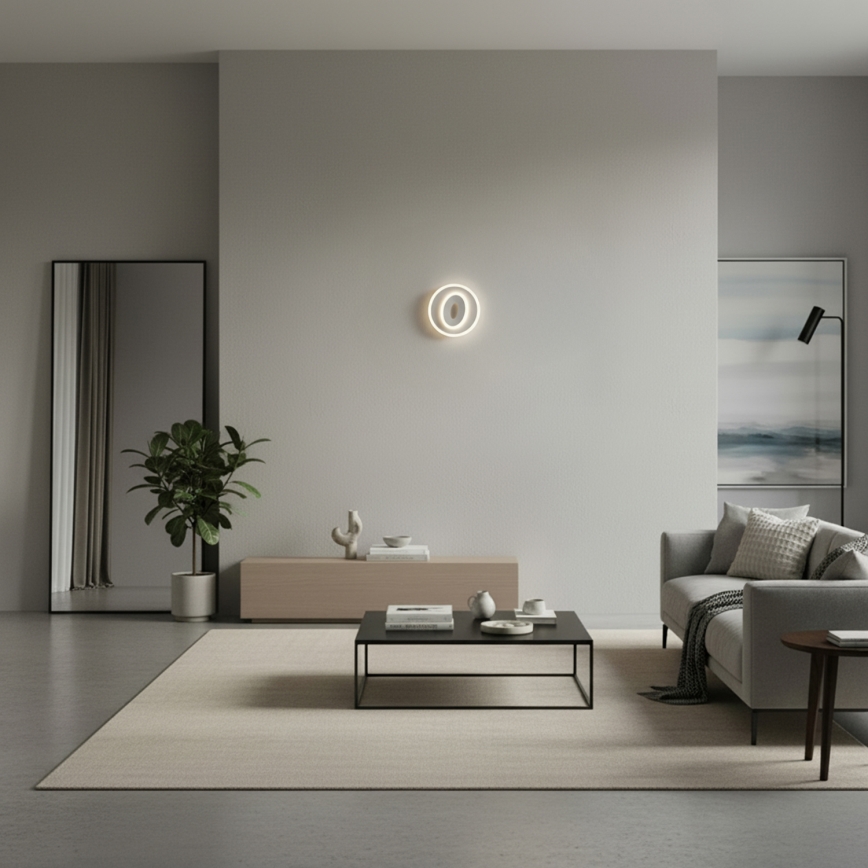 Брілагі - Світлодіодний стельний світильник МОДЕРН МІНІ/26 Вт/230 В 3000/4000/6000 К