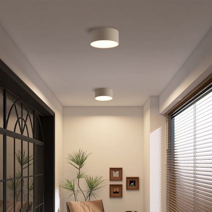 Brilagi - LED стельовий світильник для ванної кімнати FORIS LED/20W/230V Ø 15 см бежевий IP44