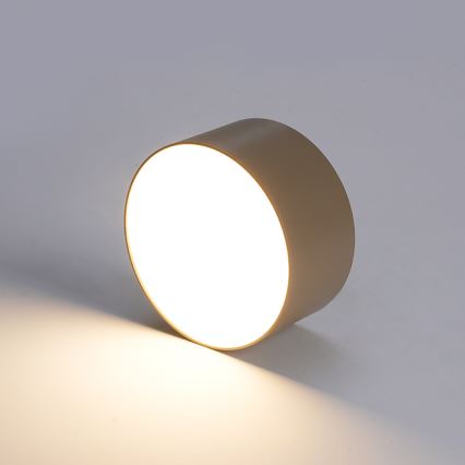 Brilagi - LED стельовий світильник для ванної кімнати FORIS LED/20W/230V Ø 15 см бежевий IP44