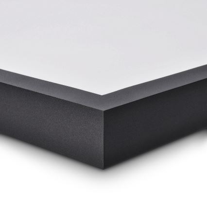 Brilagi - Світлодіодний стельовий світильник для ванної кімнати FRAME LED/40W/230V 60x60 см IP44 чорний