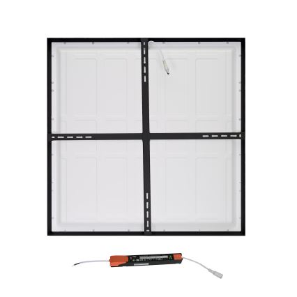 Brilagi - Світлодіодний стельовий світильник для ванної кімнати FRAME LED/40W/230V 60x60 см IP44 чорний