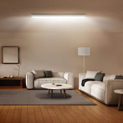 Brilagi - Світлодіодний стельовий світильник для ванної кімнати FRAME LED/50W/230V 120x30 см IP44 білий