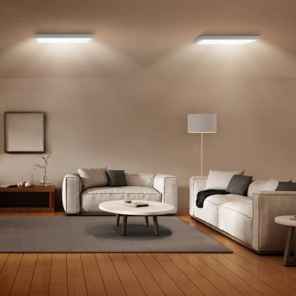 Brilagi - Світлодіодний стельовий світильник для ванної кімнати FRAME LED/50W/230V 60x60 см IP44 білий
