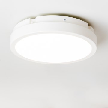 Brilagi - Світлодіодний стельовий світильник для ванної кімнати PERA LED/18W/230V діаметр 22 см IP65 білий