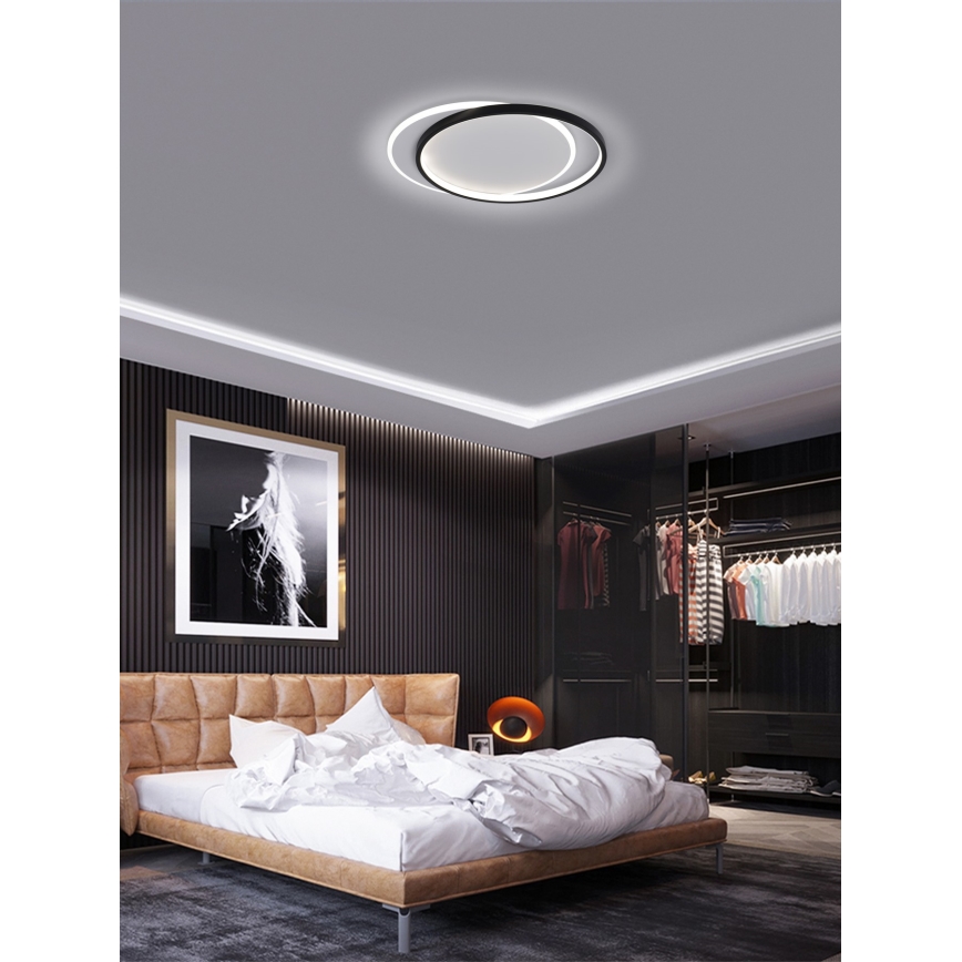 Brilagi - LED димований стельовий світильник FLARE LED/48W/230V 39,5x45 cm 3000/4000/6000K + пульт дистанційного керування