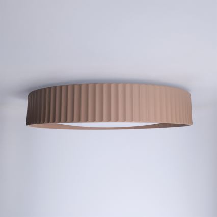 Brilagi - LED стельний світильник LUCIA з регулюванням яскравості LED/48W/230V 3000-6500K Ø 41 см, коричневий + дистанційне керування