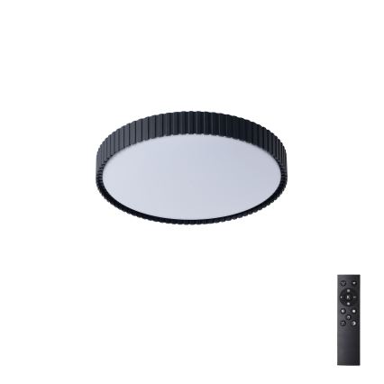 Brilagi - LED затемнюваний стельовий світильник ORINO LED/54W/230V 3000-6000K чорний, Ø 43 см + пульт дистанційного керування