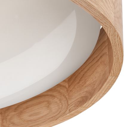 Brilagi - Світлодіодний стельовий світильник MANAROLA LED/15W/230V дуб