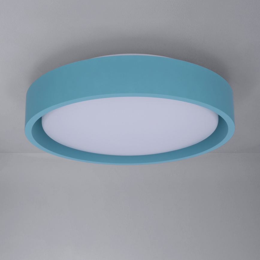 Brilagi - Світлодіодний стельовий світильник MATTEO LED/24W/230V діаметр 31 см бірюзовий