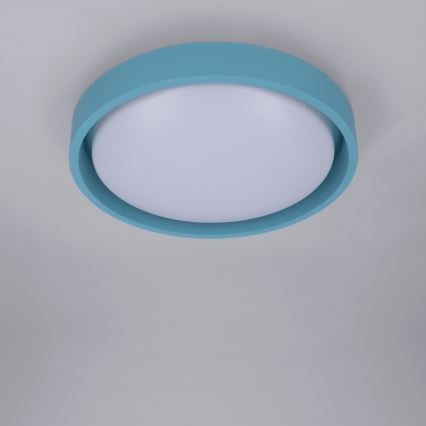 Brilagi - Світлодіодний стельовий світильник MATTEO LED/24W/230V діаметр 31 см бірюзовий