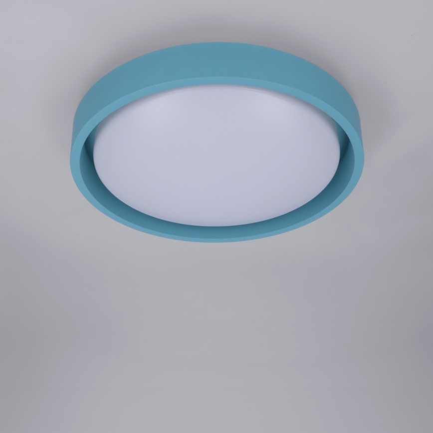 Brilagi - Світлодіодний стельовий світильник MATTEO LED/24W/230V діаметр 31 см бірюзовий