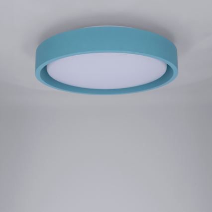 Brilagi - Світлодіодний стельовий світильник MATTEO LED/24W/230V діаметр 31 см бірюзовий