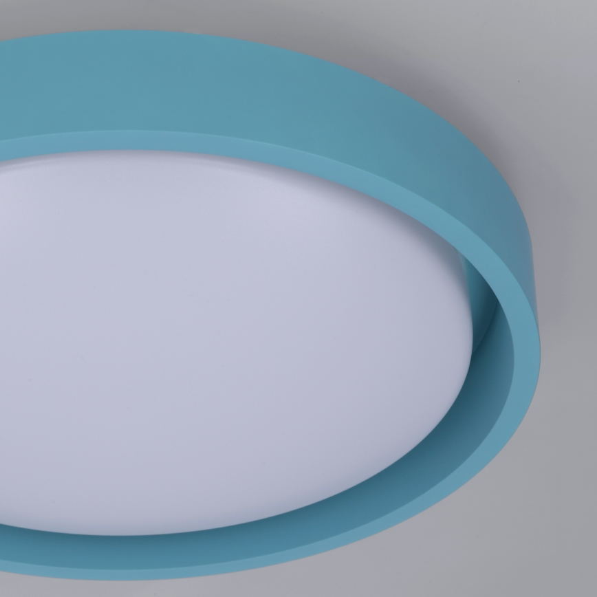 Brilagi - Світлодіодний стельовий світильник MATTEO LED/24W/230V діаметр 31 см бірюзовий
