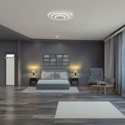 Brilagi - LED стельовий світильник з можливістю регулювання яскравості MODERN LED/58W/230V 3000-6000K, діаметром 46,3 см, з пультом дистанційного керування