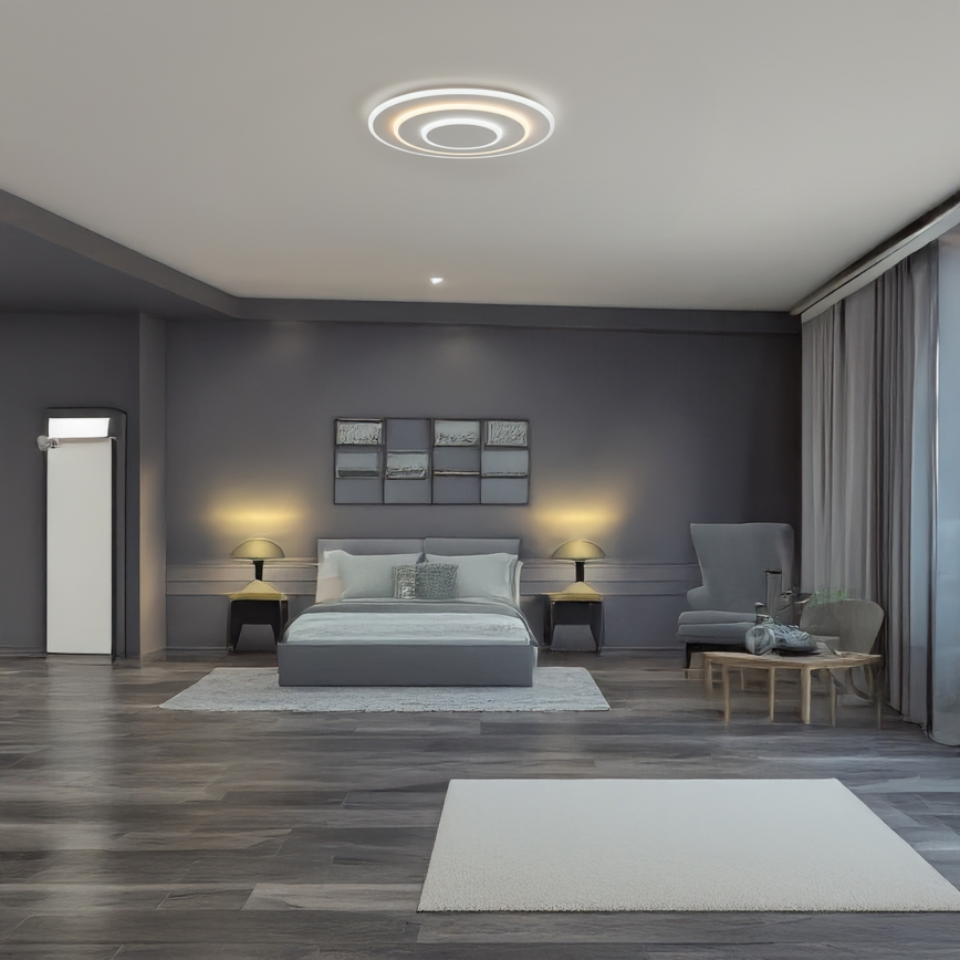 Brilagi - LED стельовий світильник з можливістю регулювання яскравості MODERN LED/58W/230V 3000-6000K, діаметром 46,3 см, з пультом дистанційного керування