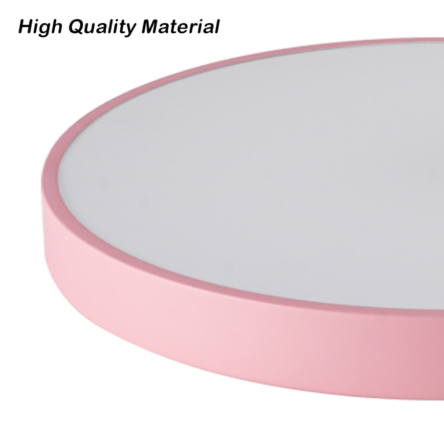 Brilagi - LED стельовий світильник POOL LED/36W/230V 3000/4000/6000K діам. 30 см рожевий