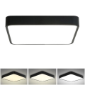 Brilagi - Світлодіодний стельовий світильник POOL LED/36W/230V 3000/4500/6000K 40x40 см чорний