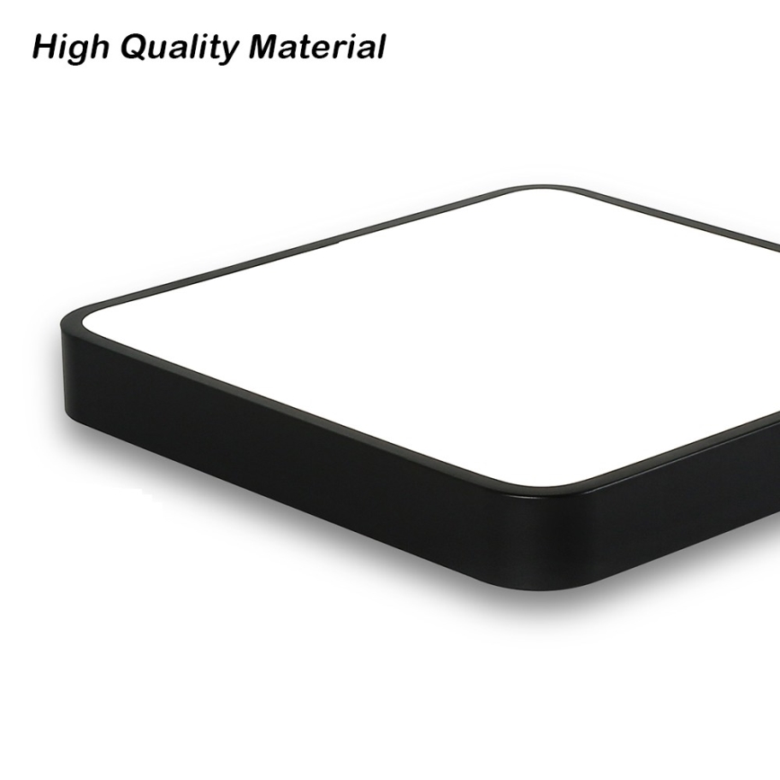 Brilagi - LED стельовий світильник POOL SQUARE LED/36W/230V 3000/4500/6000K 40x40 см чорний