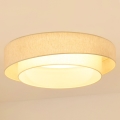 Brilagi - Світлодіодний стельовий світильник SHINE з регулюванням яскравості LED/24W/230V діам. 60 см 3000/4000/6500K кремовий + пульт дистанційного керування