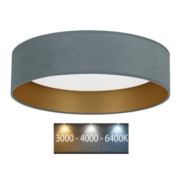 Brilagi - Світлодіодний стельовий світильник VELVET LED/24W/230V 3000/4000/6400K м'ятний/золотий
