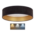 Brilagi - Світлодіодний стельовий світильник VELVET STAR LED/24W/230V діаметр 40 см  чорний/золотий