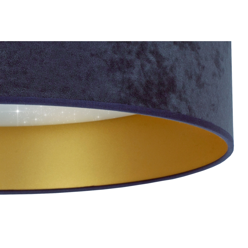 Brilagi - Світлодіодний стельовий світильник VELVET STAR LED/24W/230V діаметр 40 см  синій/золотий