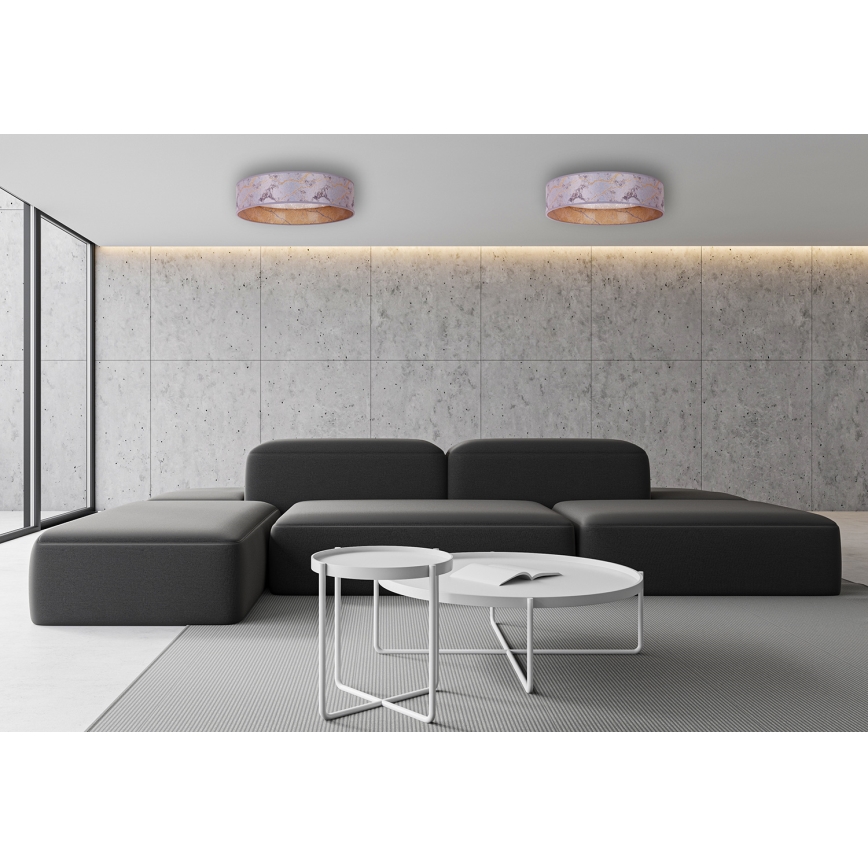 Brilagi - Світлодіодний стельовий світильник VELVET STAR LED/24W/230V діаметр 40 см  сірий/золотий