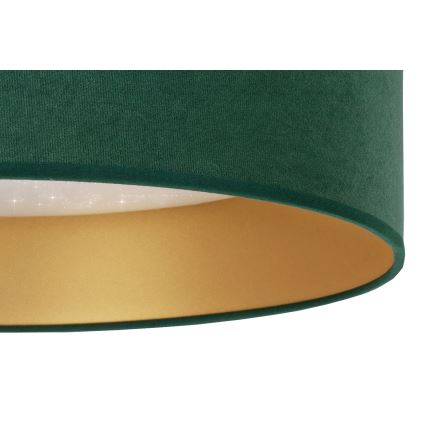 Brilagi - Світлодіодний стельовий світильник VELVET STAR LED/24W/230V діаметр 40 см  зелений/золотий