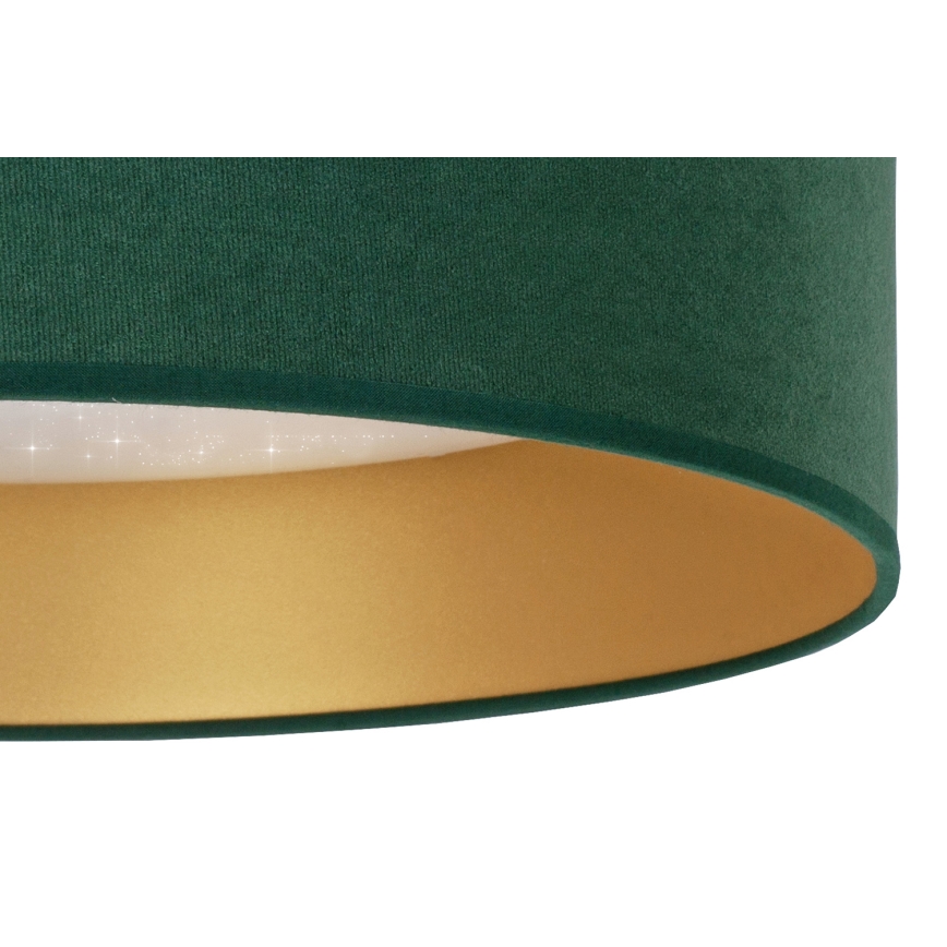 Brilagi - Світлодіодний стельовий світильник VELVET STAR LED/24W/230V діаметр 40 см  зелений/золотий