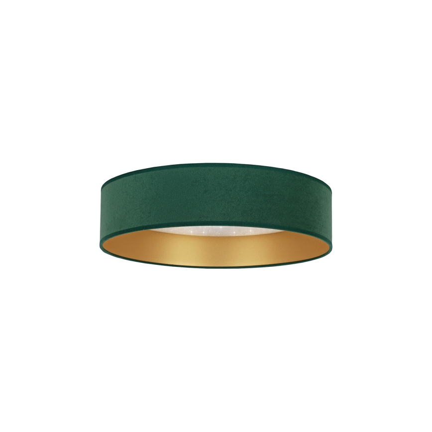 Brilagi - Світлодіодний стельовий світильник VELVET STAR LED/24W/230V діаметр 40 см  зелений/золотий