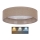 Brilagi - Світлодіодний стельовий світильник VELVET STAR LED/24W/230V діаметр 40 см  коричневий