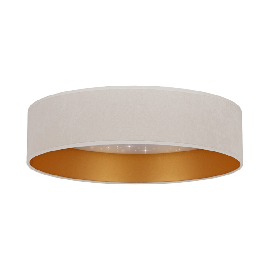 Brilagi - Світлодіодний стельовий світильник VELVET STAR LED/24W/230V діаметр 40 см  кремовий/золотий